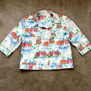 Christopher & Banks Button Up Blazer